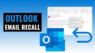 How to Recall Email in Outlook [upl. by Annalise]