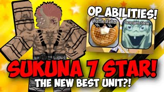 New 7 Star Sukuna is THE BEST UNIT IN THE GAME INSANE DMG ABILITIES AND MORE  ASTD Showcase [upl. by Wendi817]