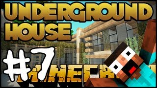 Minecraft Lets Build HD Underground House  Part 7 [upl. by Oidivo]