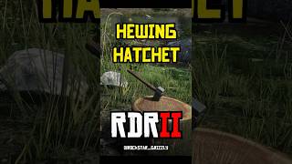 RDR 2  Hewing Hatchet Location rdr2 reddeadredemption gameplay [upl. by Lahcear]