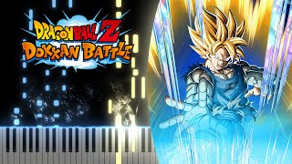 LR PHY SSJ3 Goku amp SSJ2 Vegeta Spirit BombFinish Skill OST  DBZ Dokkan Battle  Piano Tutorial [upl. by Avik]