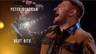 Peter Donegan Best Moments of The Voice UK [upl. by Wolfort50]