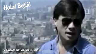 Halid Beslic  Vracam se majci u Bosnu Beogradjanko mala Official Video [upl. by Adnohral528]