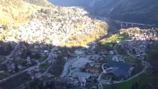 Courmayeur da via ferrata Mont Chetifmp4 [upl. by Bambi]