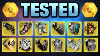 ALL Exotic Armor amp Weapon Updates TESTED in Season 23【 Destiny 2 Season of the Witch 】 [upl. by Aryam]