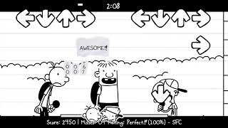 Fnf Diary of a Funky Kid featuring Greg Heffley [upl. by Eirrotal]