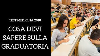 Graduatoria medicina 2018 come funziona [upl. by Peace165]