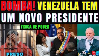 BOMBA NO MEIO DA TARDE NOVO PRESIDENTE NA VENEZUELA NICOLÁS MADURO PRESO TROCA DE PODER GONZÁLEZ [upl. by Bridgette]