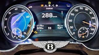 Bentley Bentayga Acceleration 0283 kmh 60 W12 BiTurbo by AutoTopNL [upl. by Retsila]