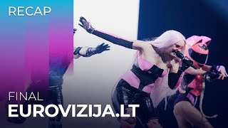 EurovizijaLT 2024 Lithuania  RECAP [upl. by Machute941]