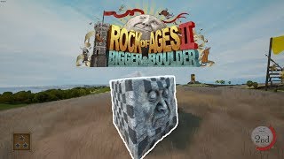 التدحرج  اول مره اشوف دائره على شكل مربع؟؟ Rock of Ages [upl. by Azpurua30]