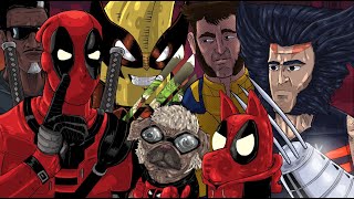 DEADPOOL 3 pero mal animado y con memes Animación Vertical [upl. by Dede]