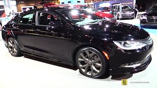 2016 Chrysler 200S Alloy Edition  Exterior Interior Walkaround  Debut at 2016 Chicago Auto Show [upl. by Spears682]