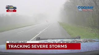 Tracking storms across Middle TN April 2 2024 [upl. by Atiral]