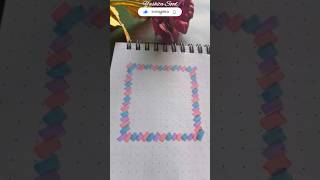 Bullet journal doodle frame idea 59 art YashitaSood [upl. by Meridel]