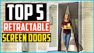 Top 5 Best Retractable Screen Doors 2024 Reviews [upl. by Eisen206]