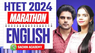 HTET 2024 English Marathon By Sachin Academy Live 1pm [upl. by Friedrick622]