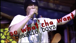 Beastie Boys  So Whatcha Want Live InStudio 1992 [upl. by Artcele784]