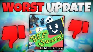 THIS Is The WORST Update In Bee Swarm Simulator [upl. by Turrell639]