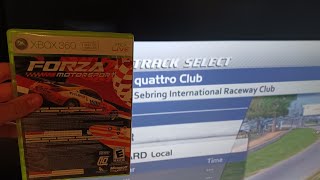 Sebring International Raceway Club Circuit  Quattro Club Forza Motorsport 2 Xbox 360 Gameplay [upl. by Hsirrap320]