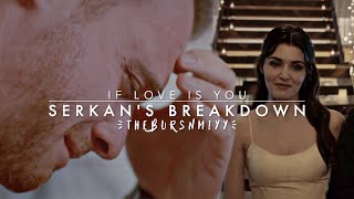 Serkans breakdown when he remembered Eda  w subtitles  if love is you EdSer [upl. by Nibor761]