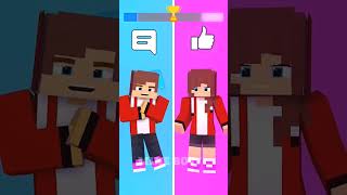 Singing Challenge quot웨이백홈quot Boys VS Girls  Funny Animation minecraft minecraftgameplay gaming [upl. by Gayler]