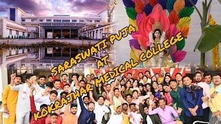 Saraswati Puja at Kokrajhar Medical College and Hospital [upl. by Zsa Zsa998]