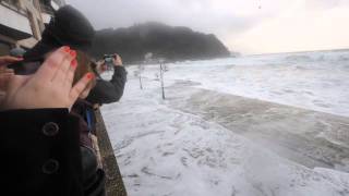 Temporal de olas en Zarautz 2 [upl. by Sherry]