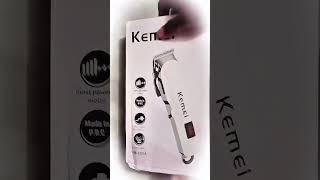 Kemei hair trimmer machine unboxing [upl. by Andrus]