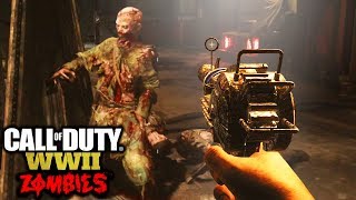 WW2 Zombies  How to Get the Ray Gun Easter Egg Call of Duty WW2 Zombies [upl. by Reina]