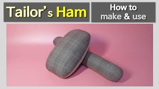 sewing Tailors ham 만들기How to makeampuseㅣ뚠뚠레빗 [upl. by Riggins]