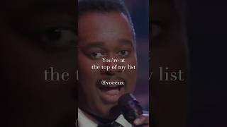 Luther Vandross  Never Too Much acapella vocalsonly voice voceux vocals music rnb [upl. by Christianity]