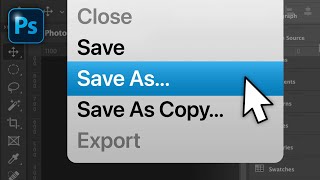 Can’t Save JPEG “Save As” Vs “Save As Copy” In Photoshop 2023 2minutetutorial [upl. by Clarita]