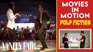 Choreographers Break Down the Pulp Fiction Dance Scene  Movies in Motion  Vanity Fair [upl. by Lairret16]