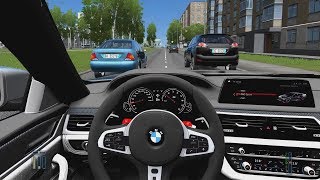 City Car Driving  BMW M5 F90  Street Racing [upl. by Rutledge532]