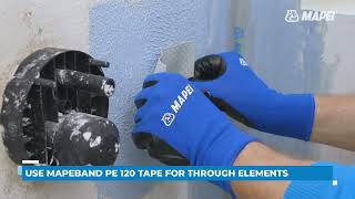 Mapelastic Aquadefense Full Tutorial  Waterproofing Liquid Membrane [upl. by Niltiak928]