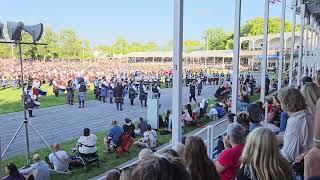 2023 Glengarry Highland Games  Max Raine Drum Salute [upl. by Dlanar]