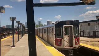 7 Train Action at Mets–Willets Point New Years Eve Special [upl. by Neeoma]