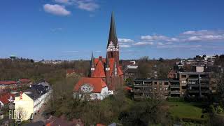 Frühlingshaftes Flensburg von oben [upl. by Philipa630]