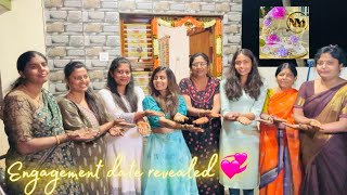 Engagement date revealed💞 Mehandi Day with my FAMILY🫶🏻 nidhu Madhugowda Vlogs [upl. by Iralav]