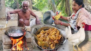 ये दादा बनाते है ऐसा चिकन की खाना भूल जाओगे मटन  Desi Chicken Recipe  food chicken pankajdob [upl. by Odine]