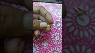 নাকের ওজন 121242মিলি গ্ৰাম।kj shortvideo shortsfeed gold jewellery [upl. by Alacim]