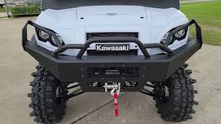 2024 KAWASAKI MULE PRO FXT RANCH EDITION PLATINUM CUSTOM WALKAROUND [upl. by Hollinger]