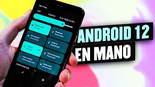 ¡¡¡ANDROID 12 OFICIAL ¡¡¡TODAS LAS NOVEDADES [upl. by Chloe]