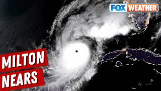 FOX Weather Hurricane Specialist Bryan Norcross on Tuesday Evening Milton Developments [upl. by Ynahirb]