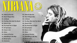 Best Songs Of Nirvana  Nirvana Greatest Hits Full Album [upl. by Olenolin]