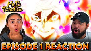 REFUSING TO DIE  Hells Paradise Episode 1 Reaction [upl. by Sualokcin]