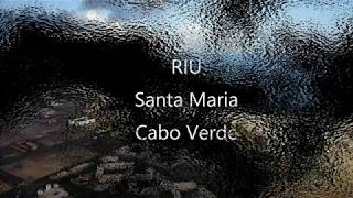 Riu Beach Santa Maria Cabo Verde areal view 4K [upl. by Thor]