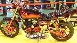 Kawasaki ZEPHYR 400 Custom カワサキ ゼファー バイク屋ほ～む 大阪モーターサイクルショー2018 [upl. by Cleve]