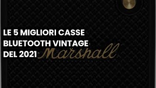 【CASSA BLUETOOTH VINTAGE】Le 5 migliori casse Bluetooth vintage del 2021 💥 [upl. by Autum]